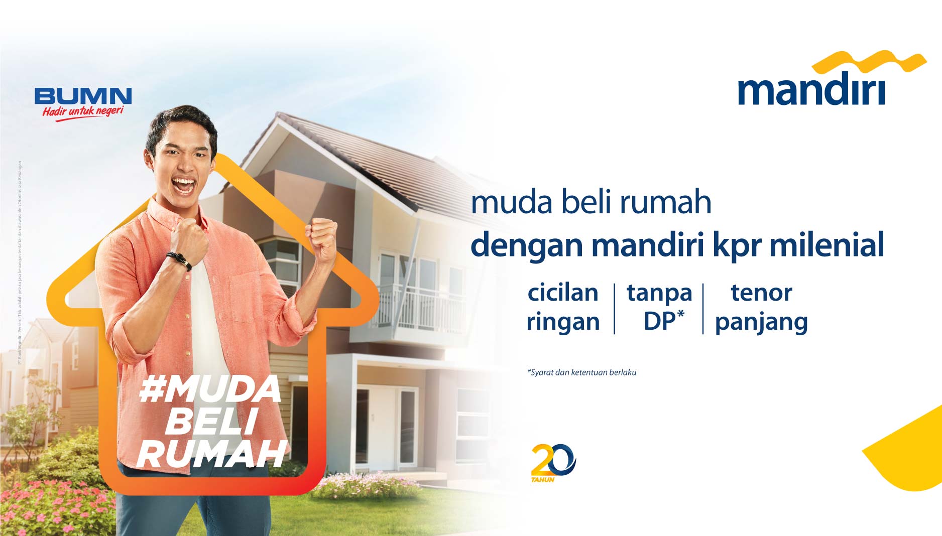  Bank  Mandiri  Hadirkan Produk Kredit Rumah Tanpa DP 