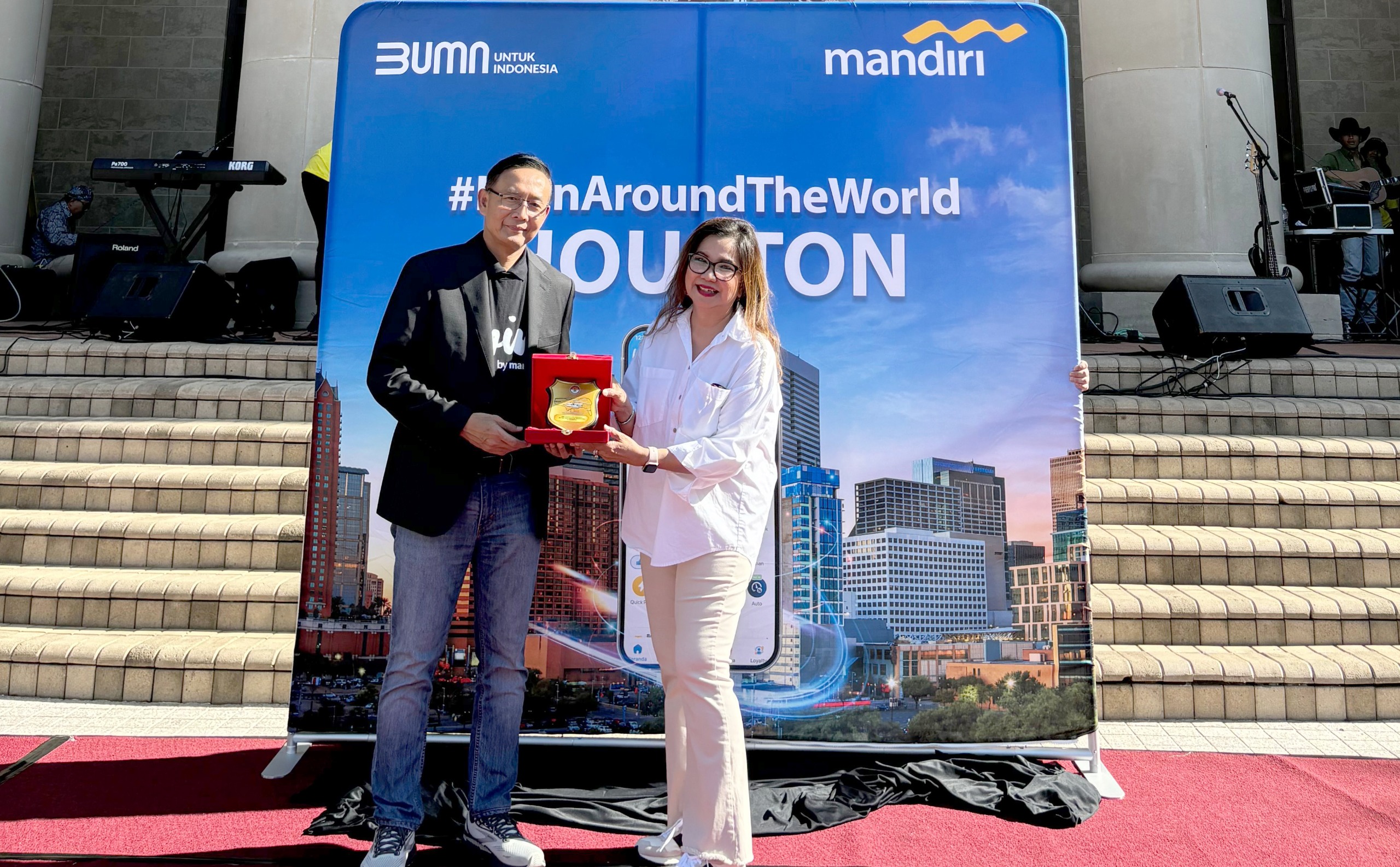 Super! Bank Mandiri Bawa Solusi Perbankan Digital dan Reward Menarik bagi Diaspora di Houston, AS