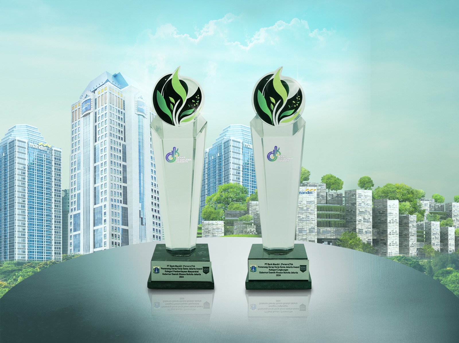 Bank Mandiri Raih Dua Gelar DKJ Awards 2024 atas Dedikasi dalam Pemberdayaan Masyarakat dan Lingkungan di Jakarta