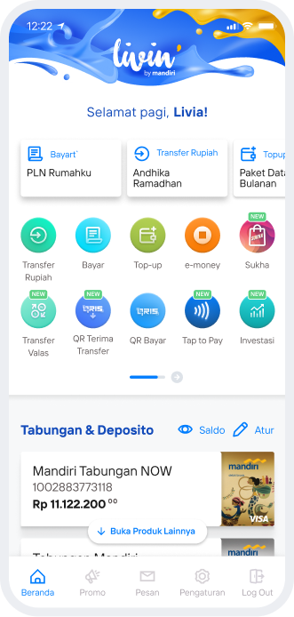 Livin' By Mandiri - #SuperAPPSuperLengkAPP