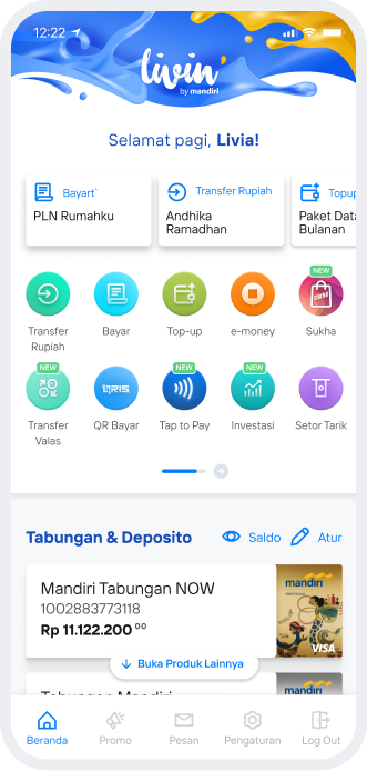 Livin' By Mandiri - #superappsuperlengkapp