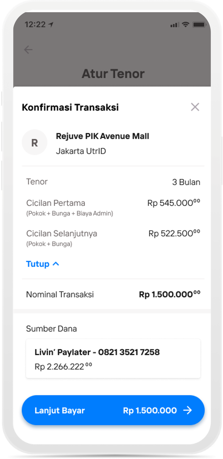 Cara Menggunakan Livin' Paylater Di Livin' By Mandiri