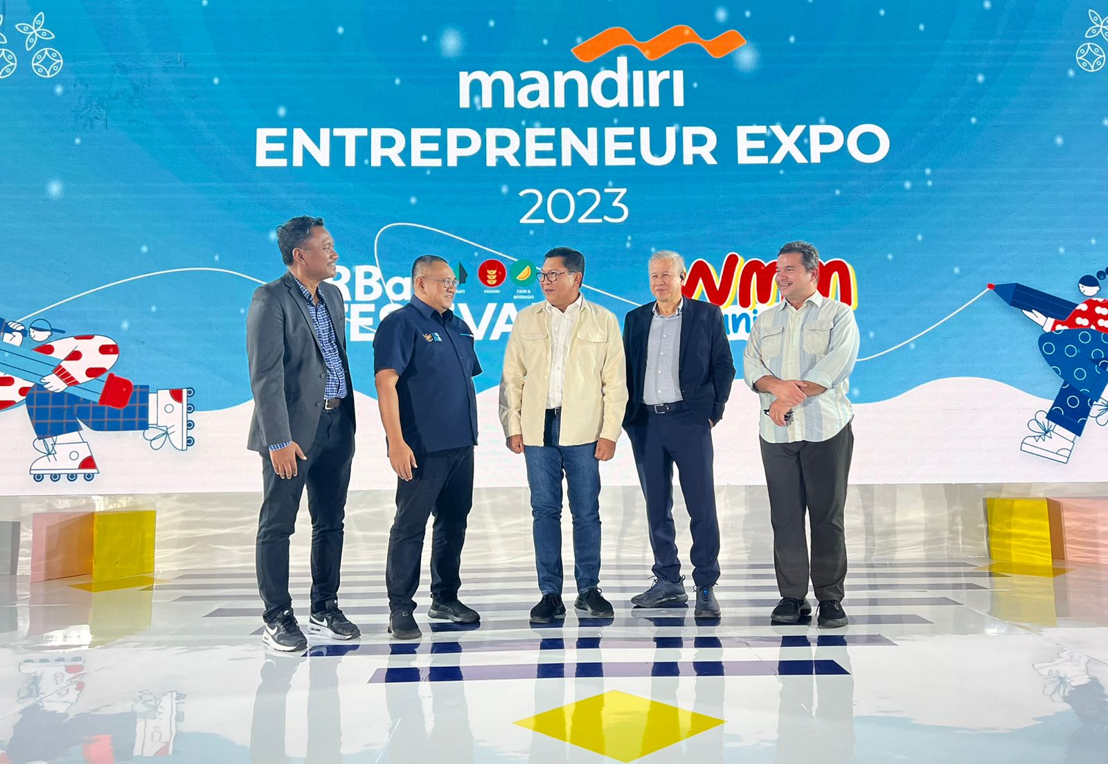 Gelorakan Semangat Wirausaha Jelang HUT-25, Bank Mandiri Gelar Entrepreneur Expo