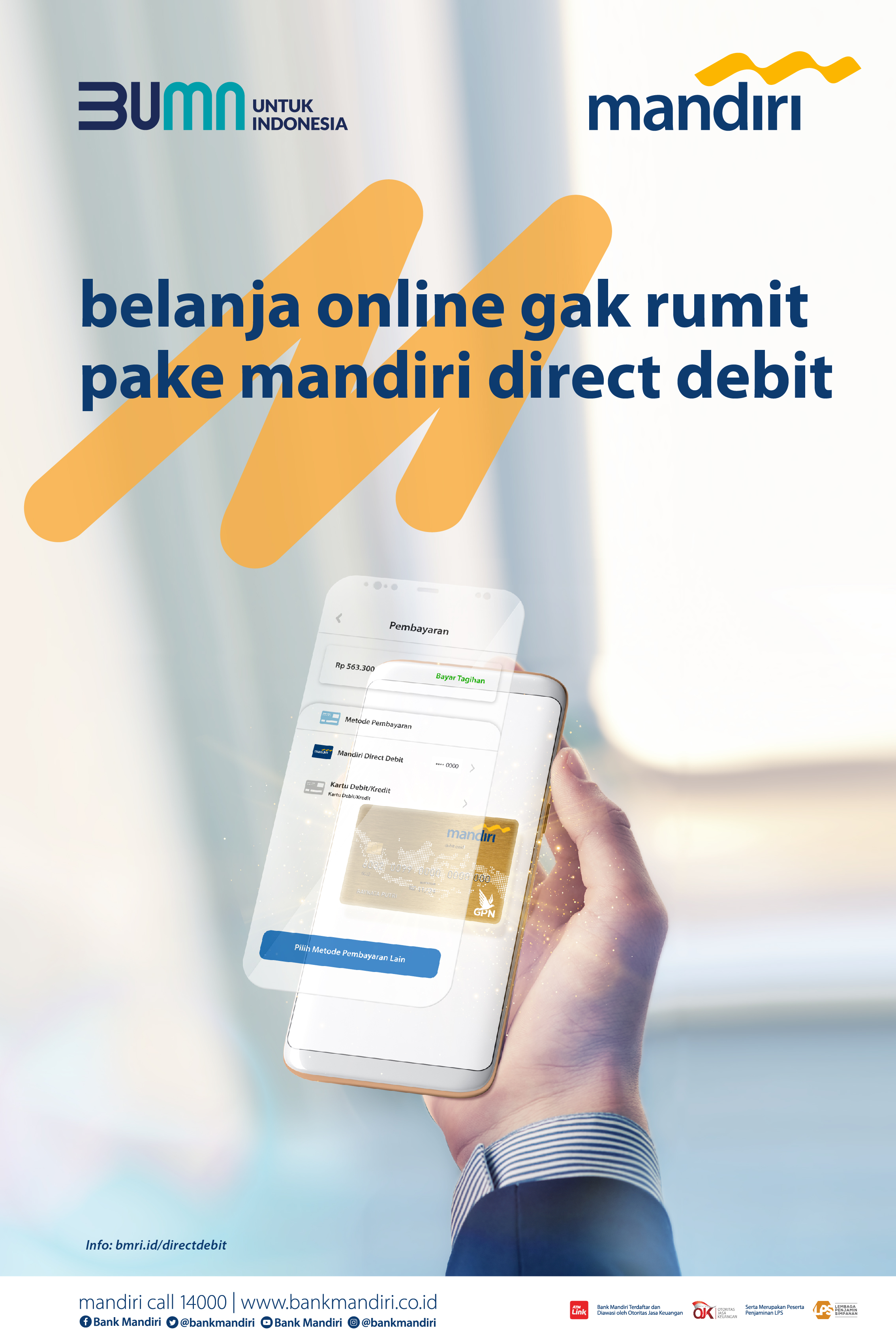 mandiri direct debit