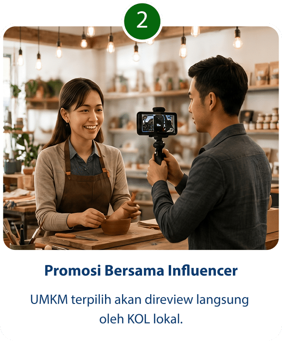 Promosi Bersama Influencer