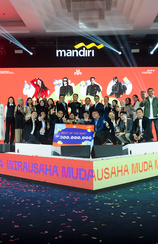 Sesi sharing Wirausaha Muda Mandiri