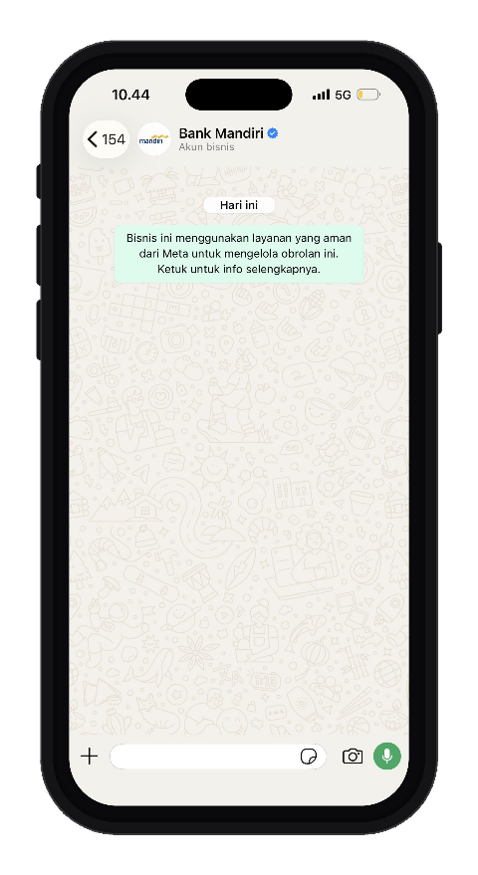 whatsapp BMRI