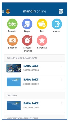 New UI Mandiri Online 