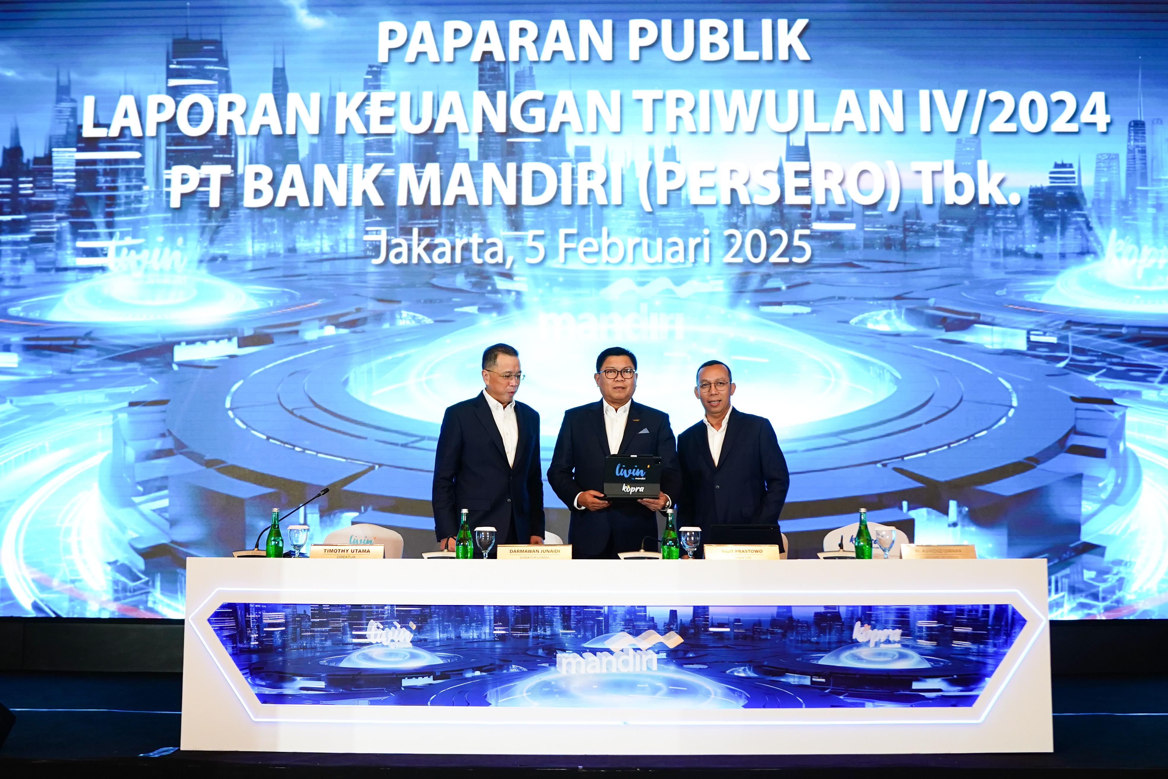 Bank Mandiri Perkuat Ekosistem Wholesale dan Ekspansi Kredit Berkelanjutan di Tahun 2024